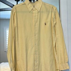 Men’s polo Ralph Lauren Yellow Dress Shirt
